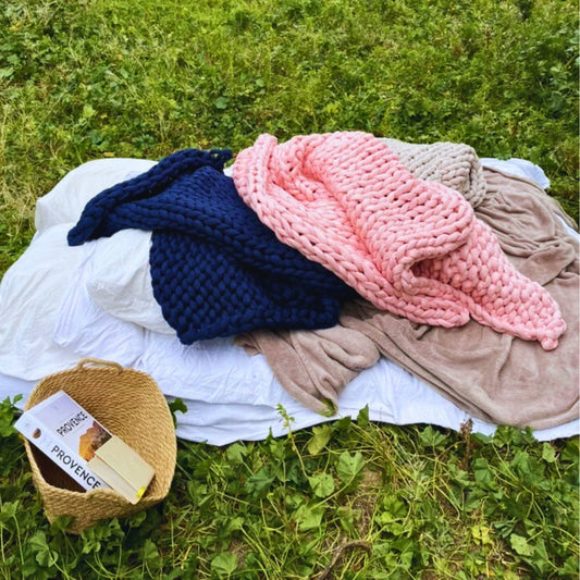 Couverture lestée : rangement et manipulation