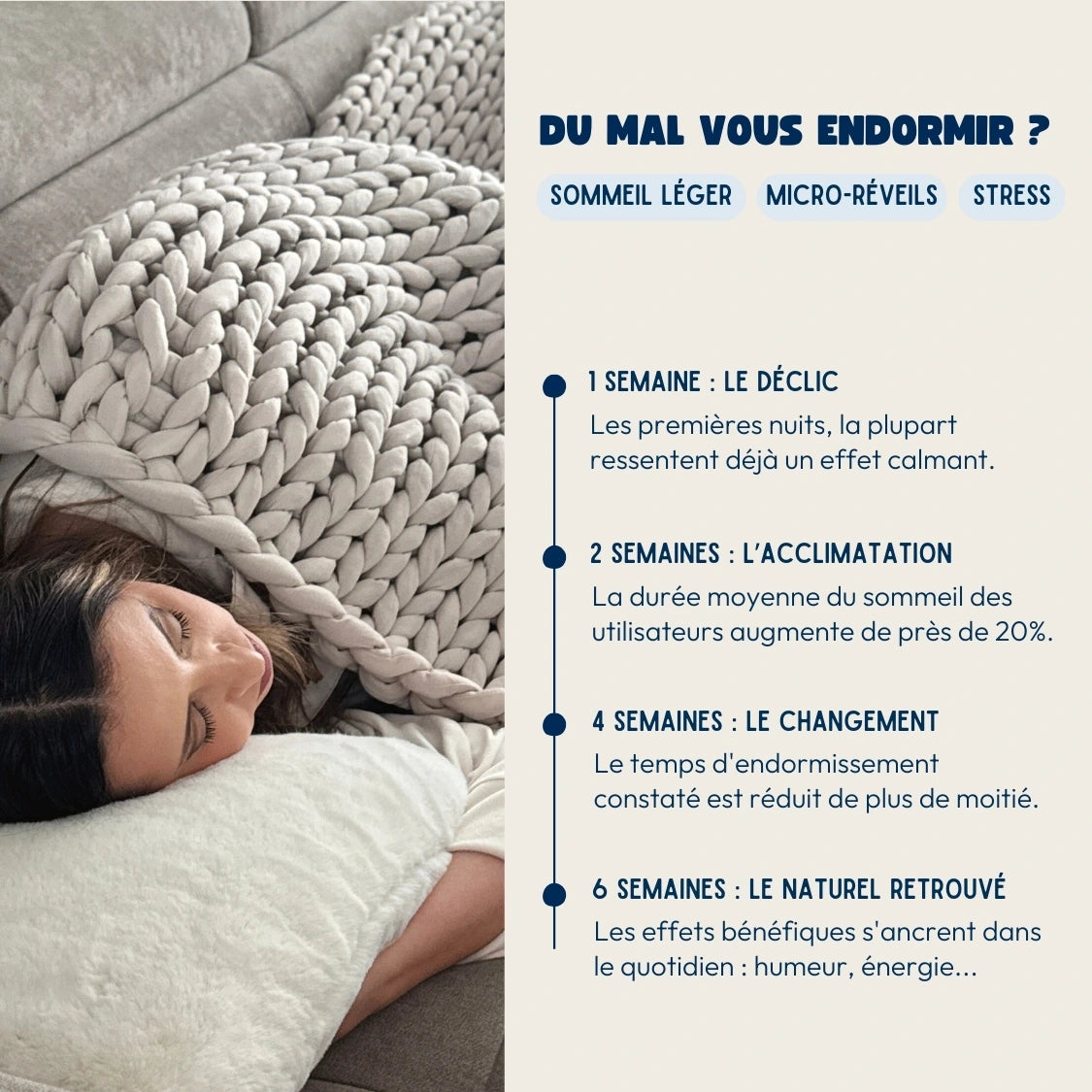 Couverture lestée Napoon