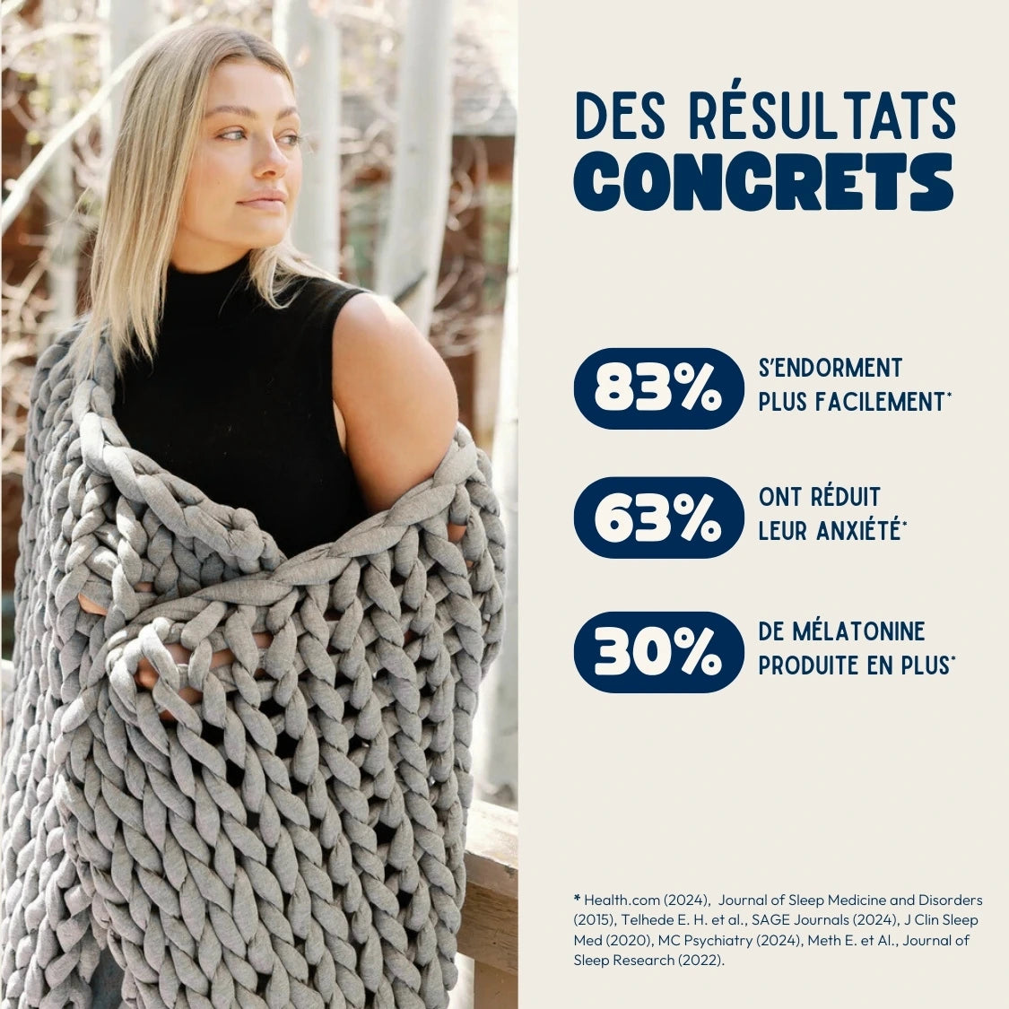 Couverture lestée Napoon